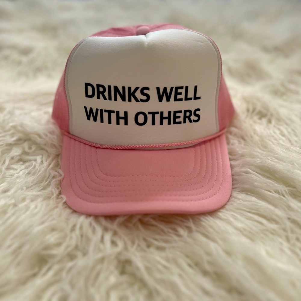 Drinks Well With Other Inappropriate Trucker Hats